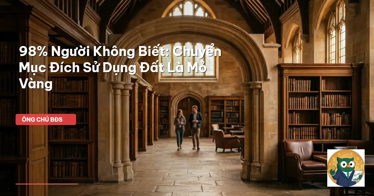 chuyển mục đích sử dụng đất