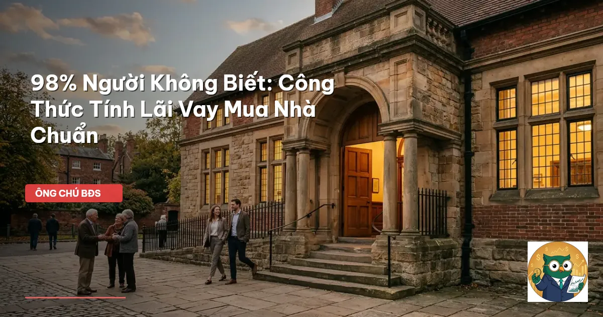 công thức tính lãi vay mua nhà