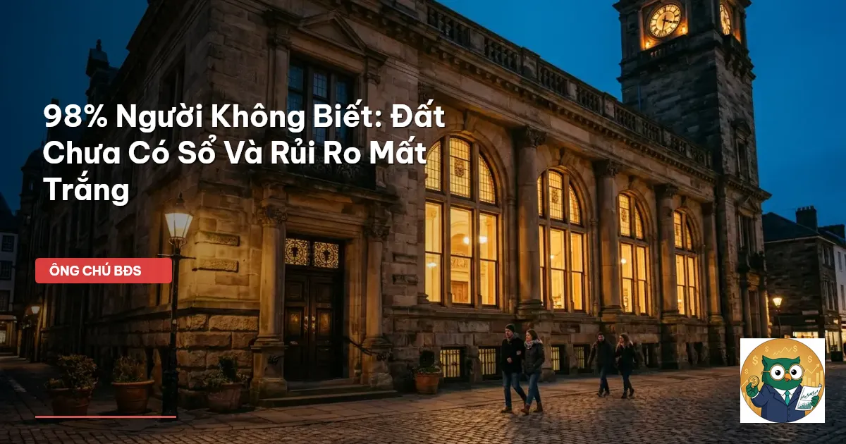 đất chưa có sổ