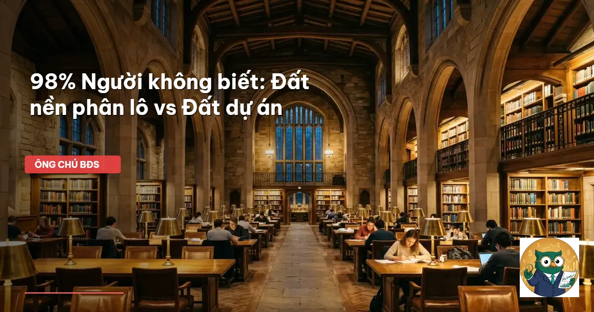 đất nền phân lô