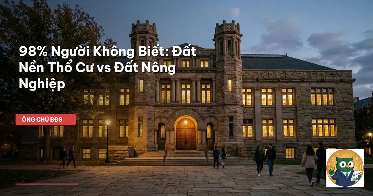 đất thổ cư