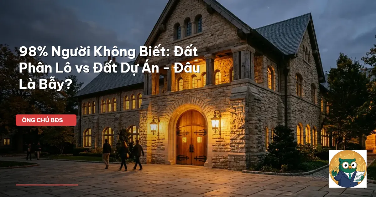 đất phân lô