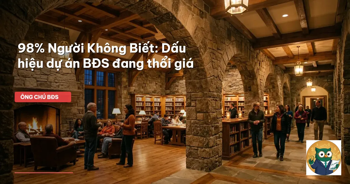 thổi giá bất động sản