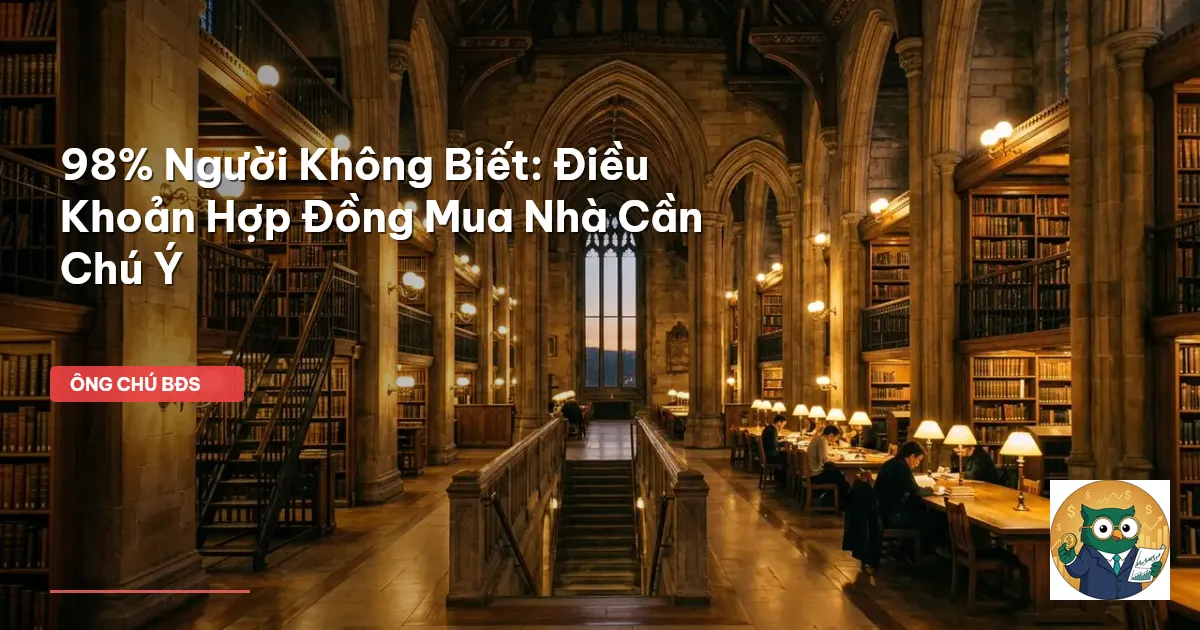 hợp đồng mua bán nhà