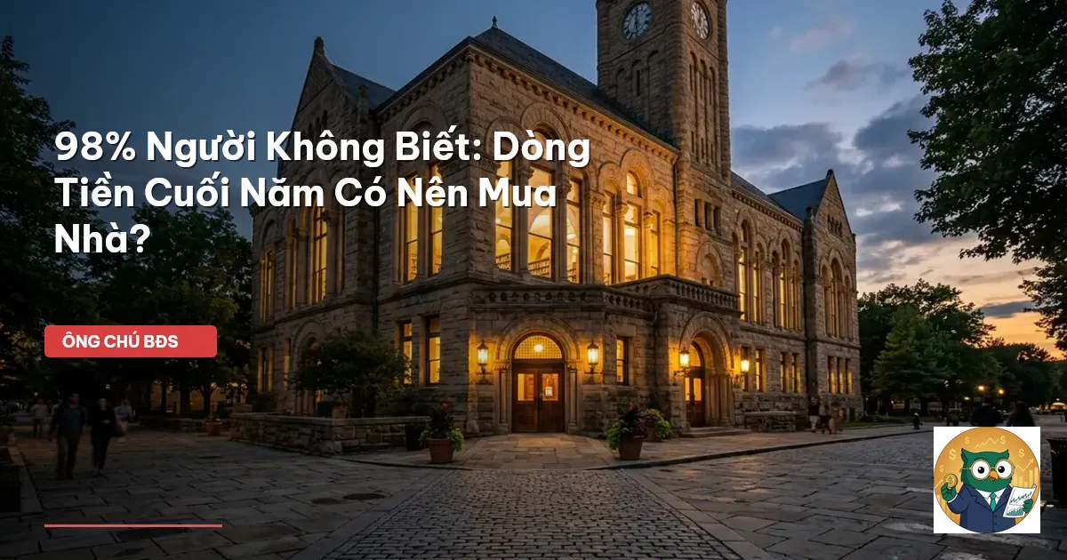 mua nhà cuối năm