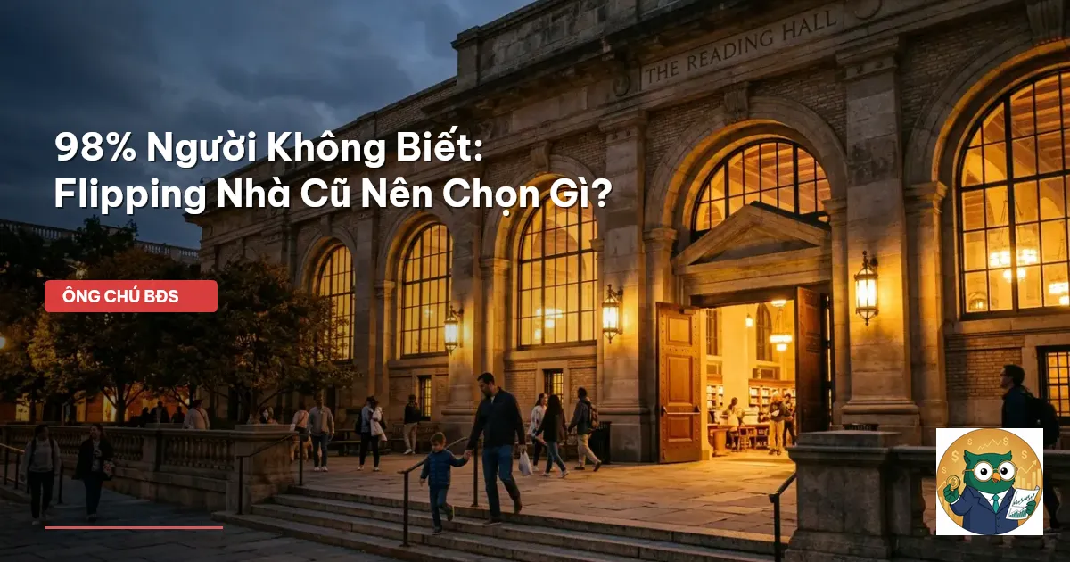 flipping nhà cũ
