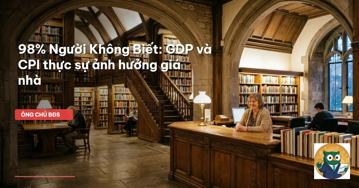 GDP ảnh hưởng giá nhà 2026