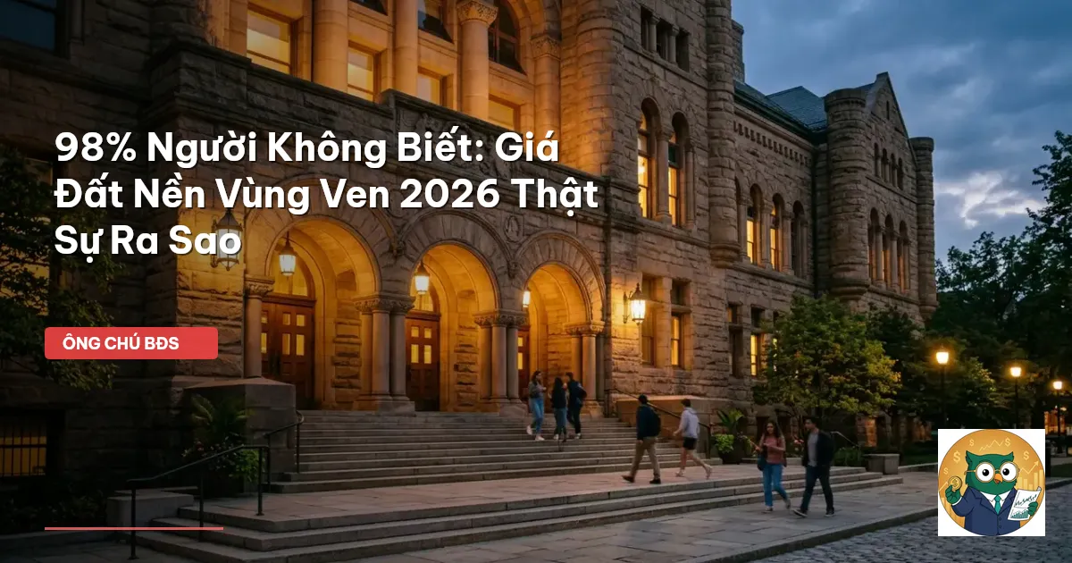 giá đất nền vùng ven 2026