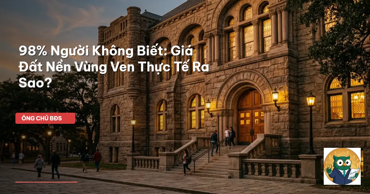 giá đất nền vùng ven