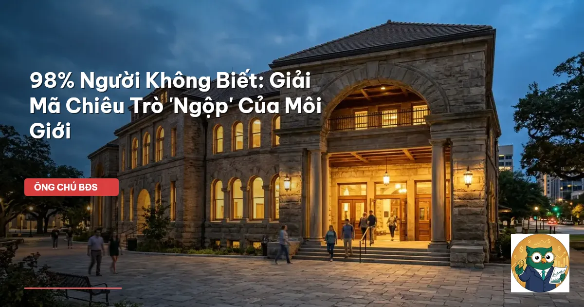 chiêu trò môi giới