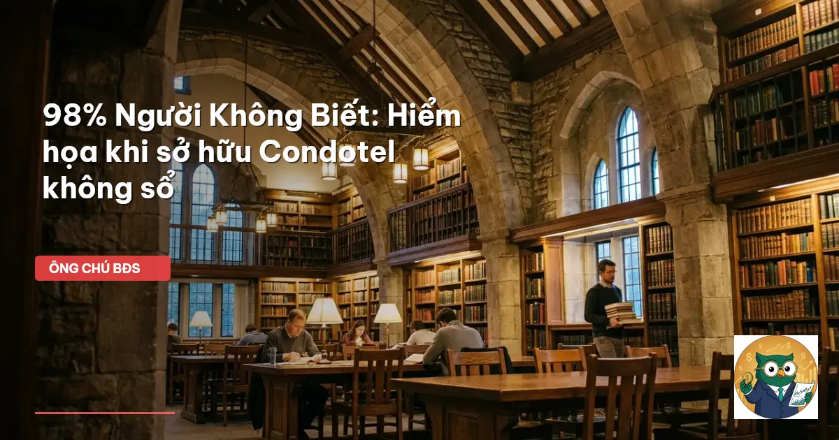 condotel không sổ đỏ