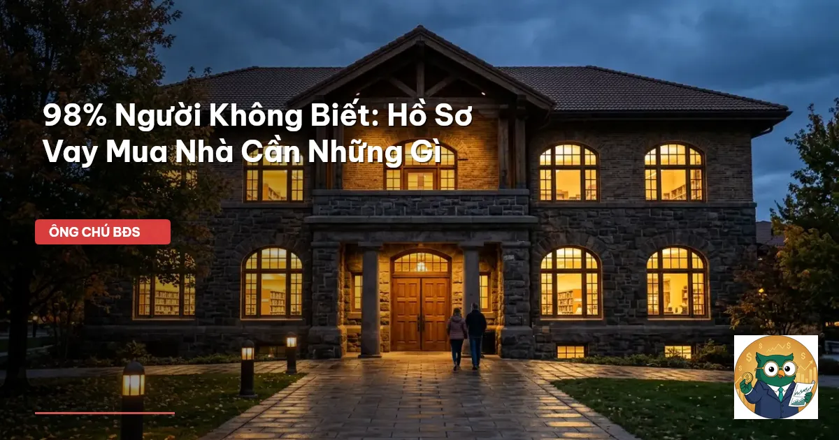 hồ sơ vay mua nhà