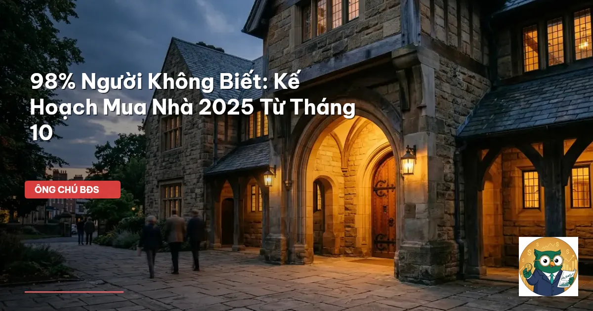 kế hoạch mua nhà 2025