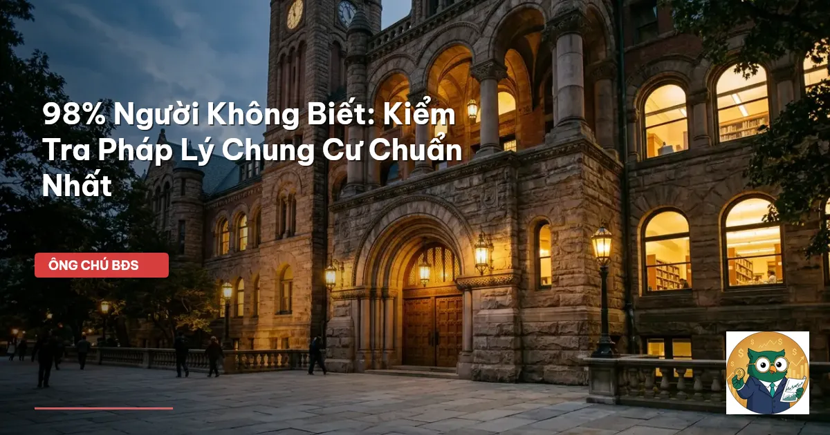 pháp lý chung cư