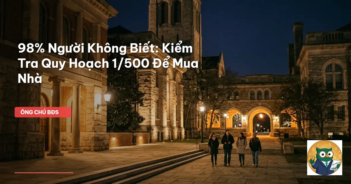 quy hoạch 1/500