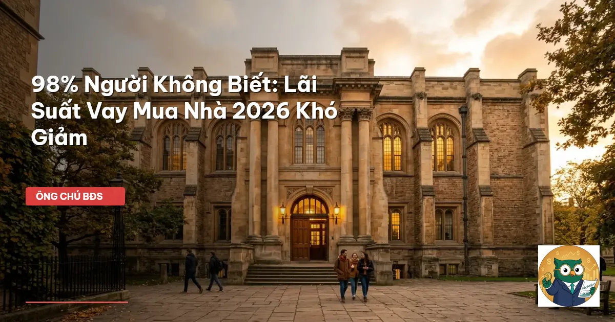 lãi suất vay mua nhà 2026