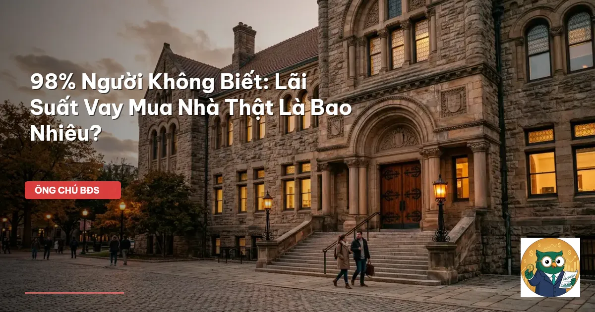 lãi suất NHNN cho vay mua nhà mới nhất hôm nay