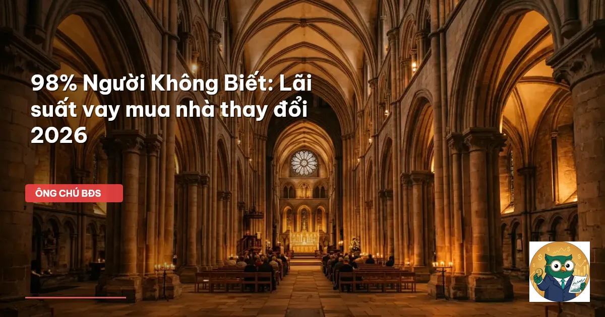 lãi suất vay mua nhà 2026