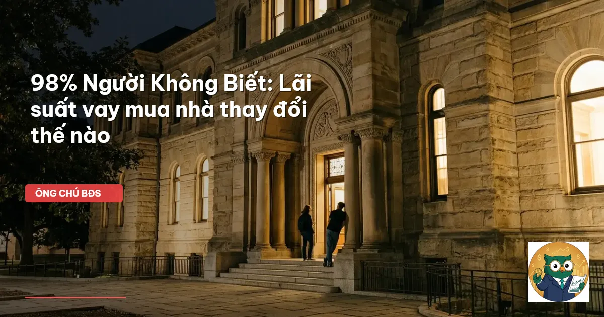 lãi suất vay mua nhà