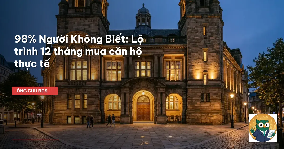 lộ trình mua nhà