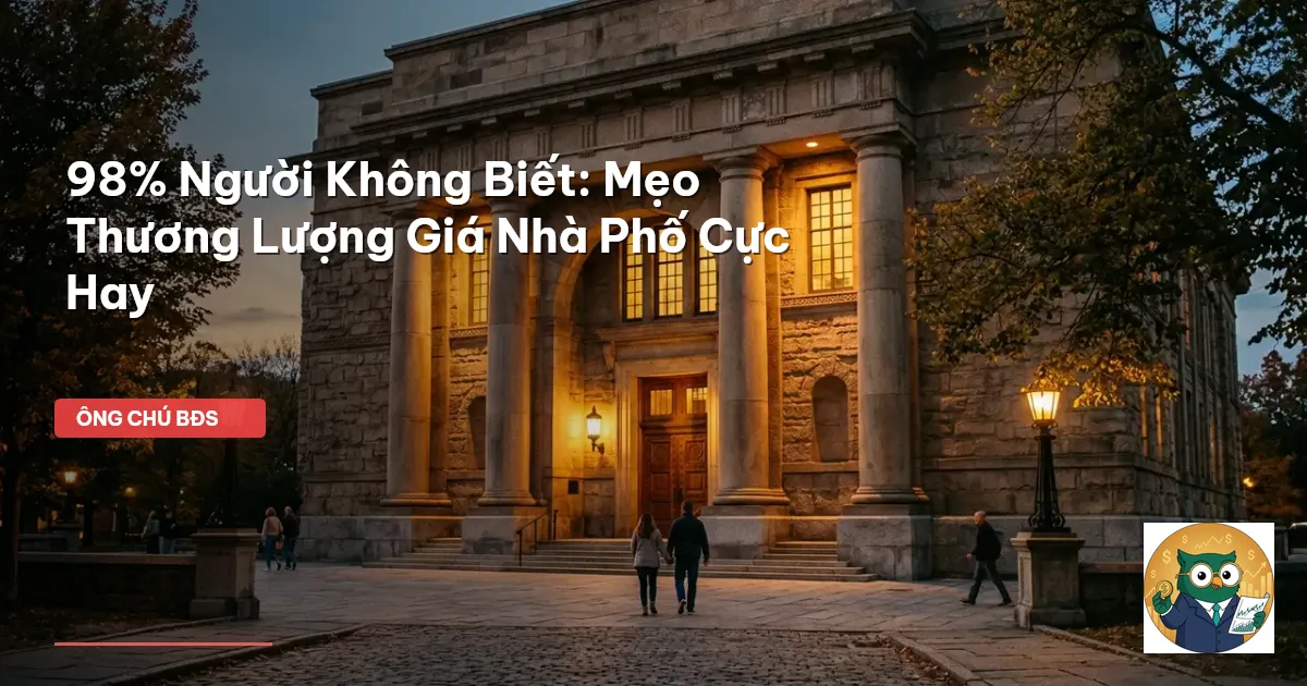thương lượng giá nhà