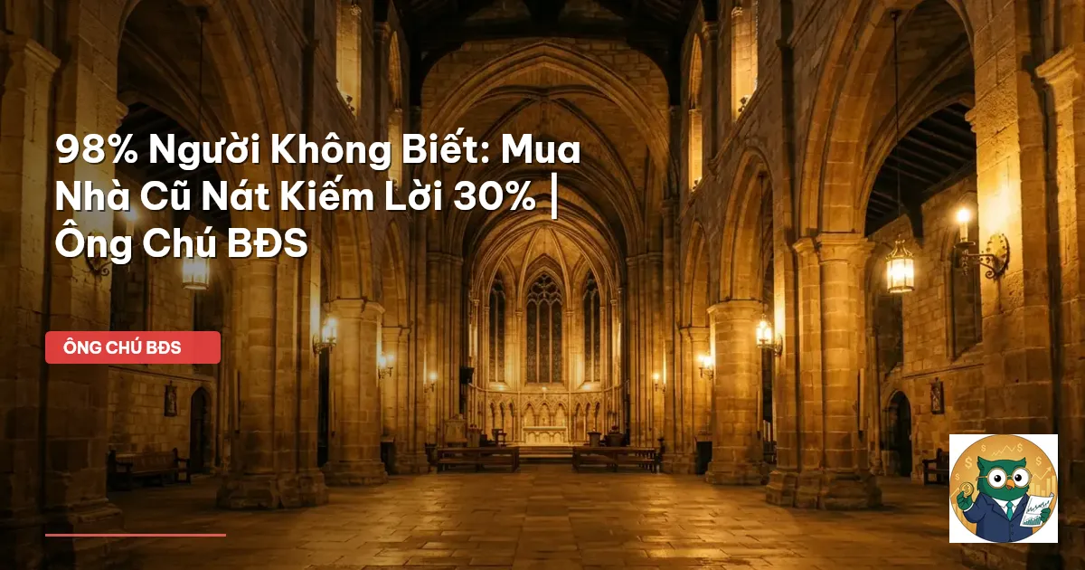 mua nhà cũ nát