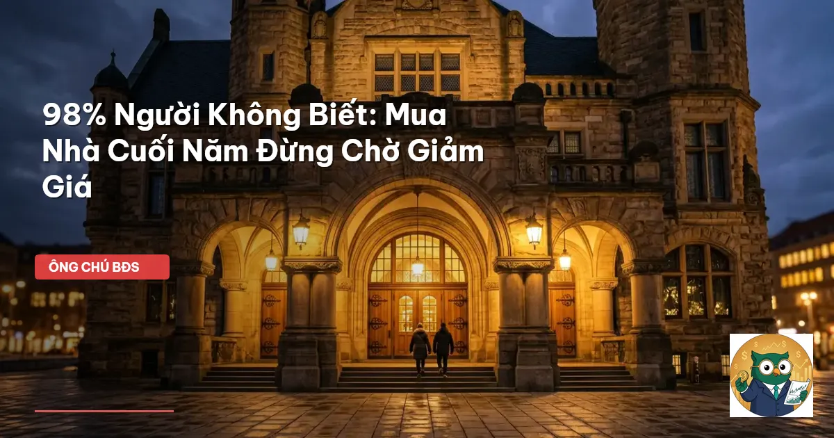 mua nhà cuối năm