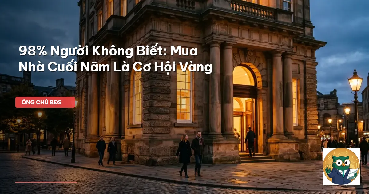 mua nhà cuối năm