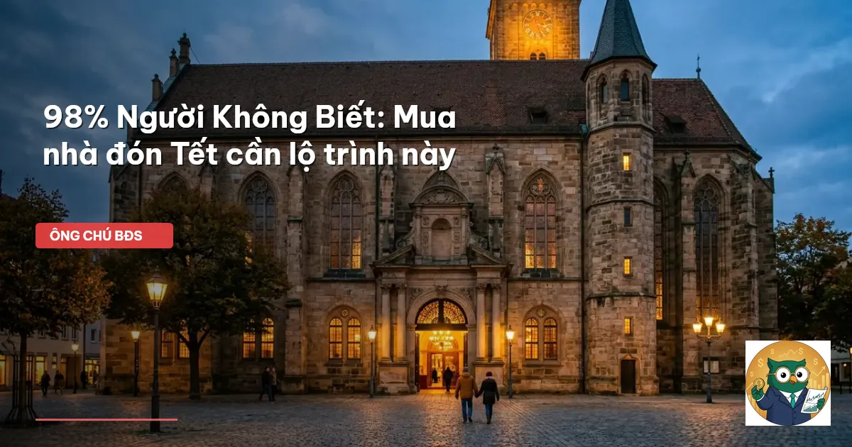 mua nhà đón tết