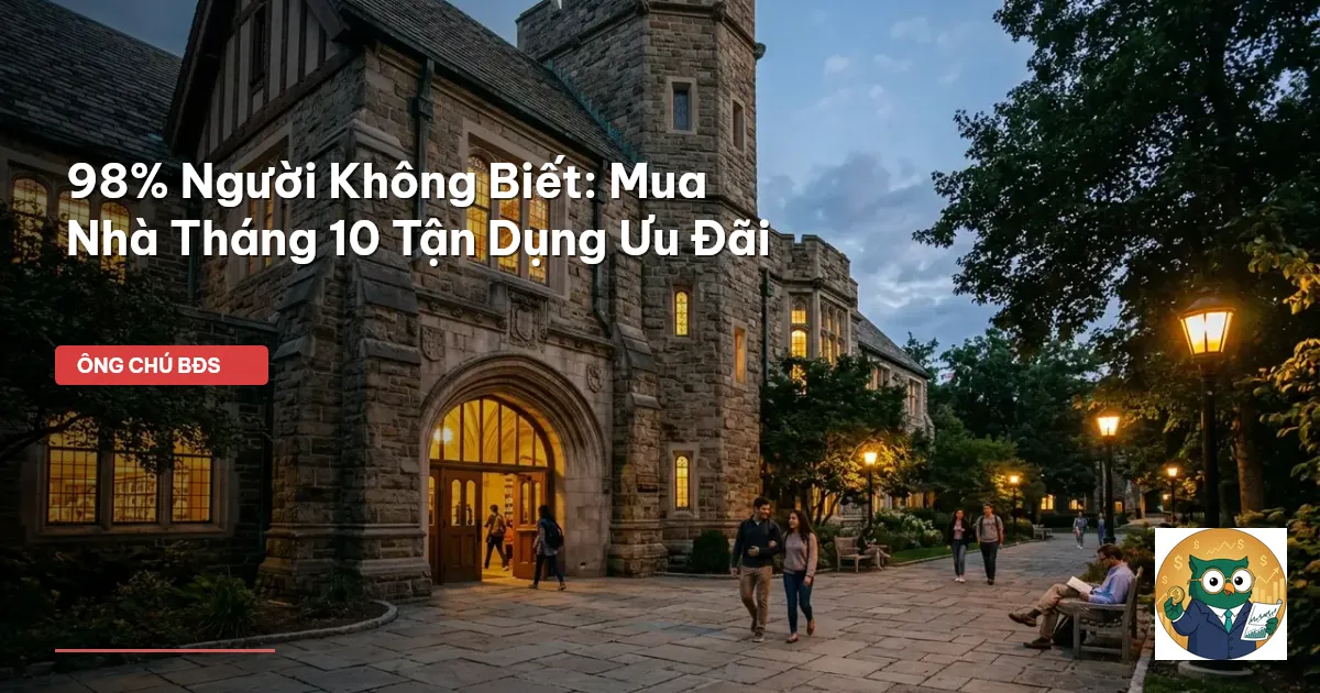 mua nhà tháng 10