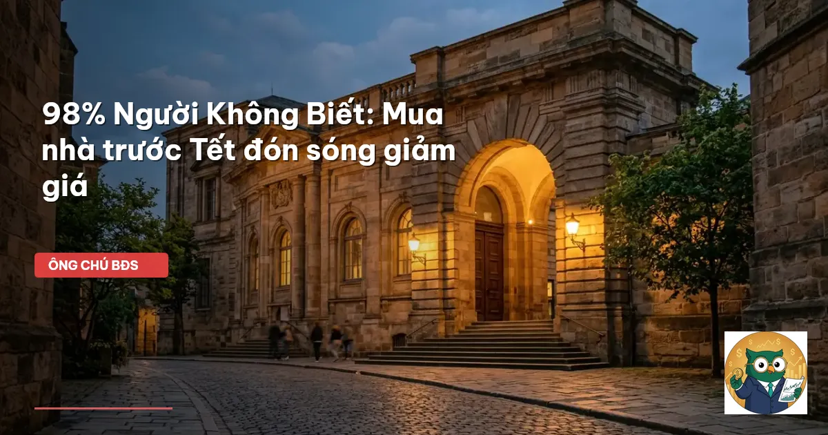 mua nhà trước Tết