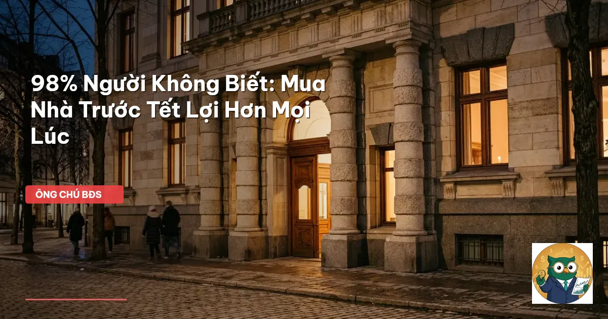 mua nhà trước tết