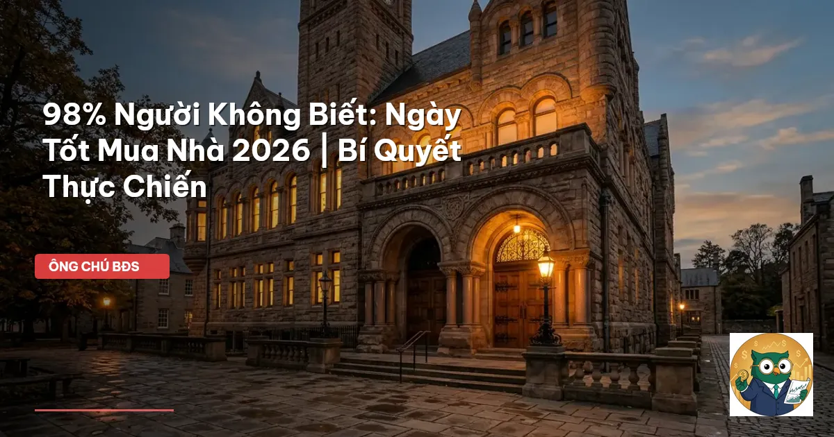 ngày tốt mua nhà 2026