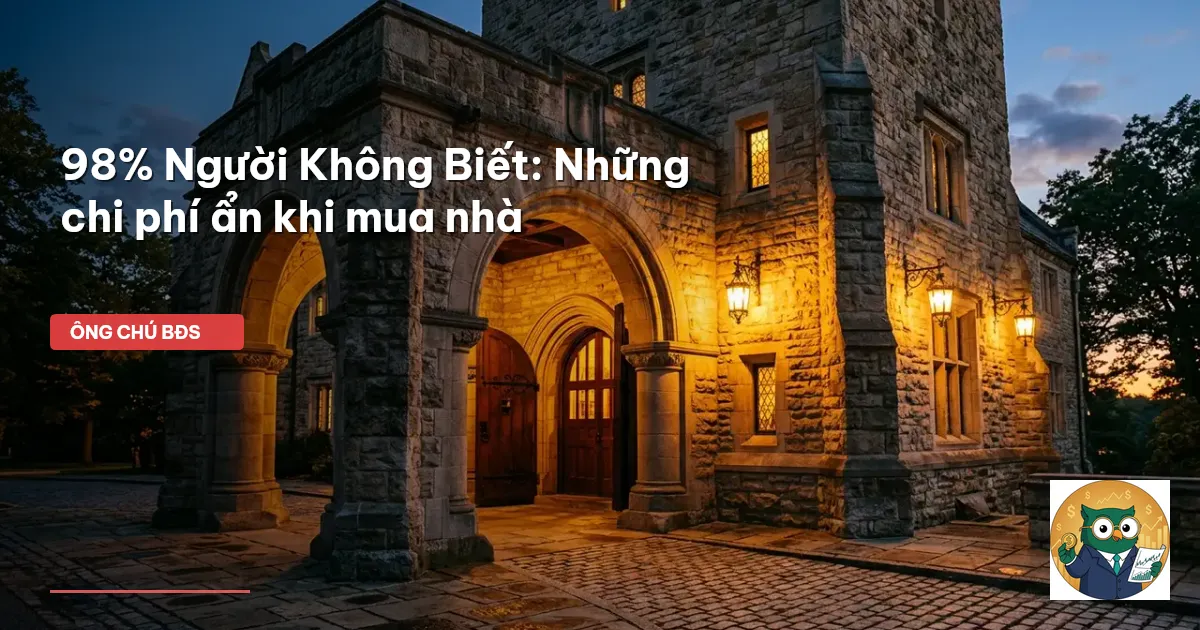 chi phí mua nhà