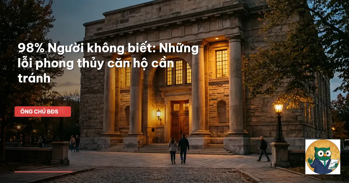 phong thủy chung cư
