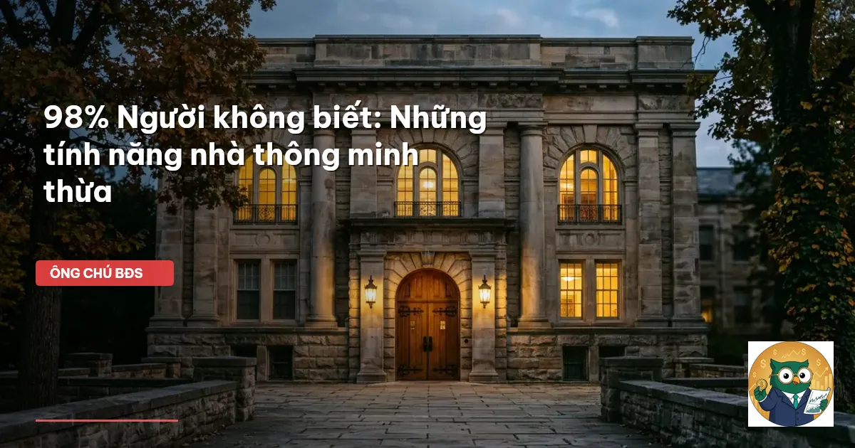 mua nhà thông minh
