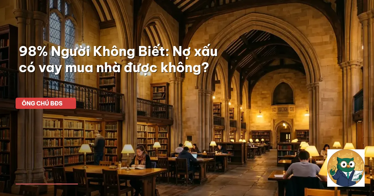 nợ xấu vay mua nhà