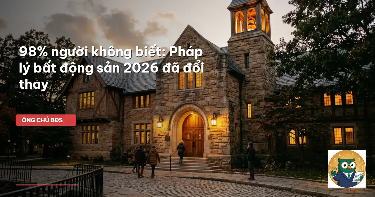 pháp lý bất động sản 2026