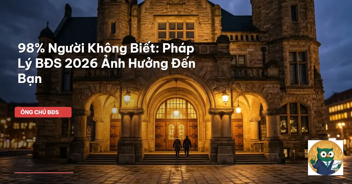 pháp lý bất động sản 2026