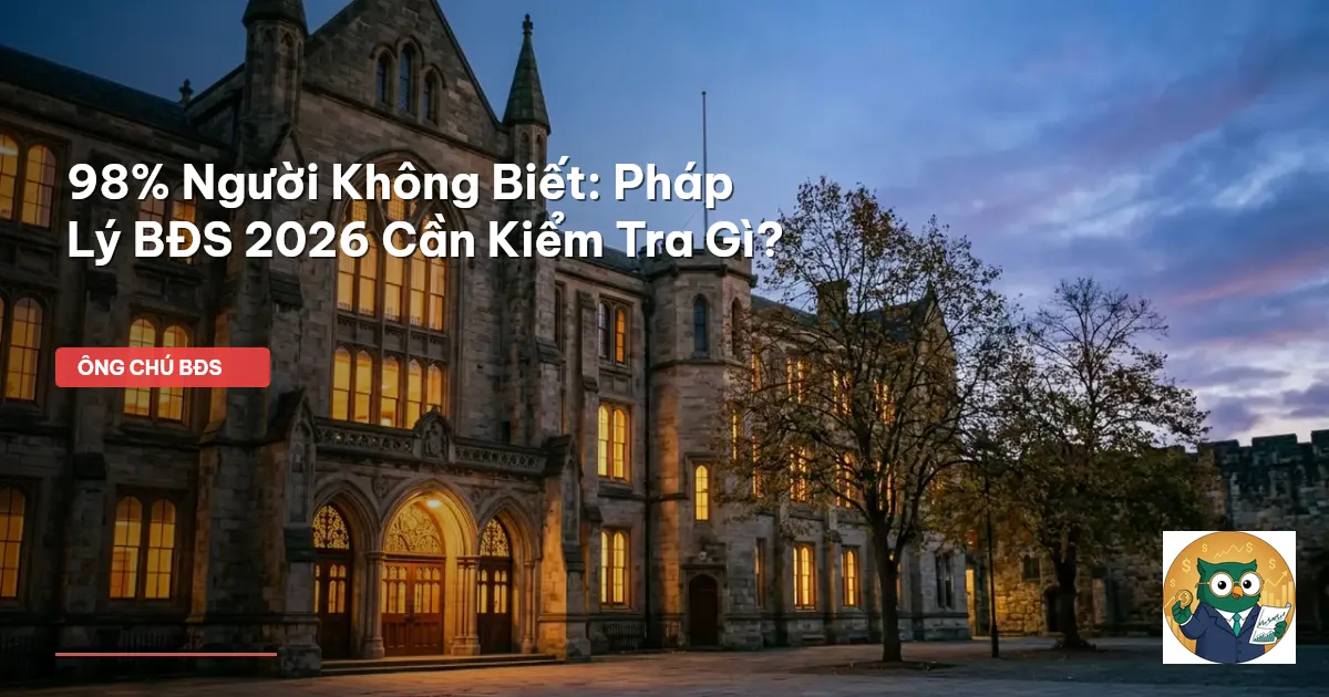 pháp lý bất động sản 2026