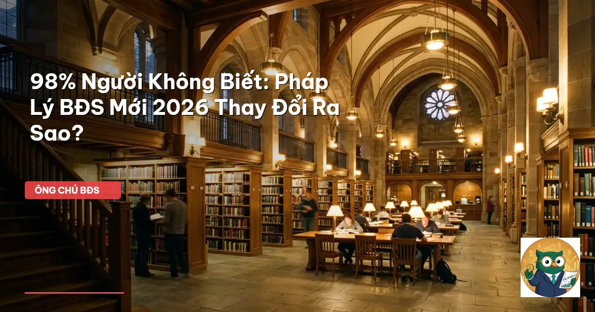 pháp lý bất động sản mới nhất 2026