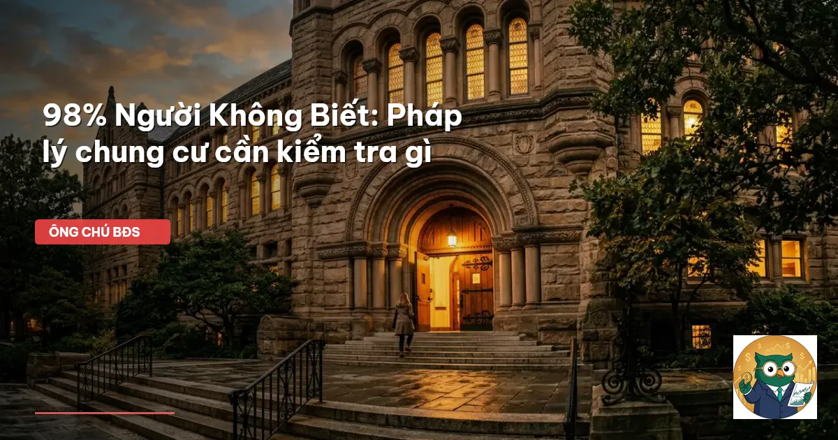 pháp lý căn hộ