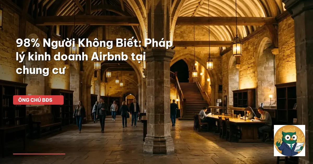 pháp lý airbnb chung cư