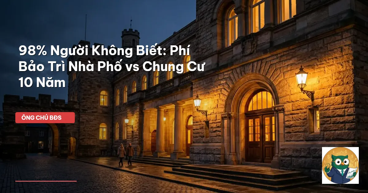 chi phí bảo trì nhà