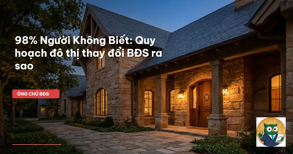 quy hoạch đô thị