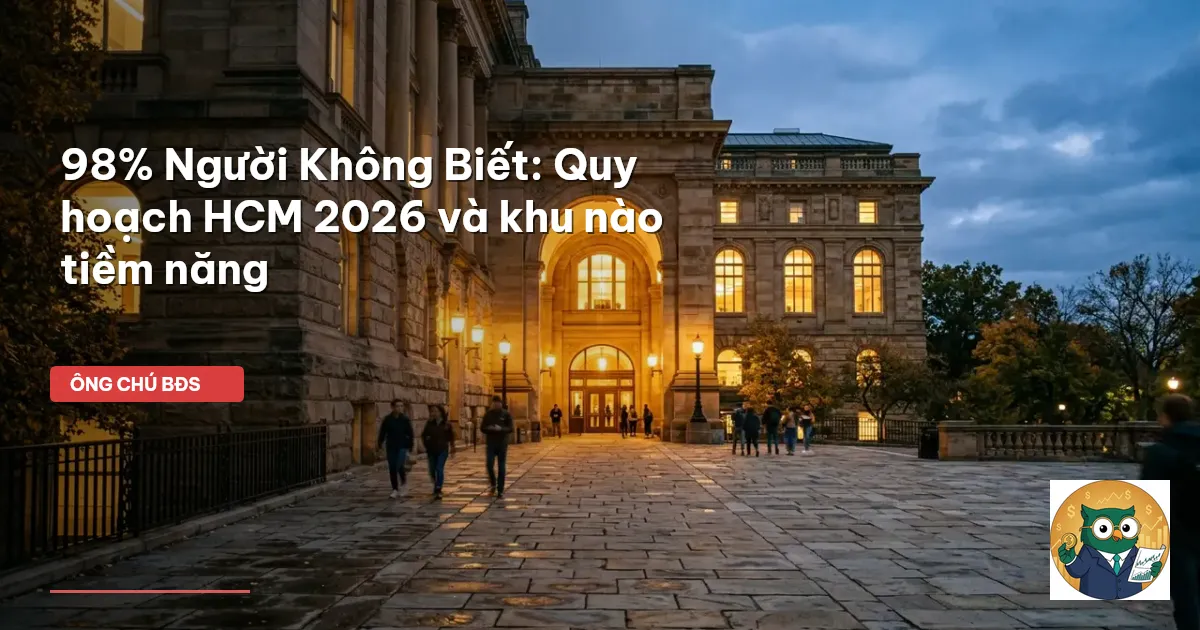 quy hoạch hcm 2026
