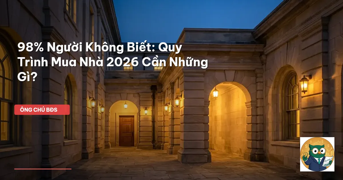 quy trình mua nhà