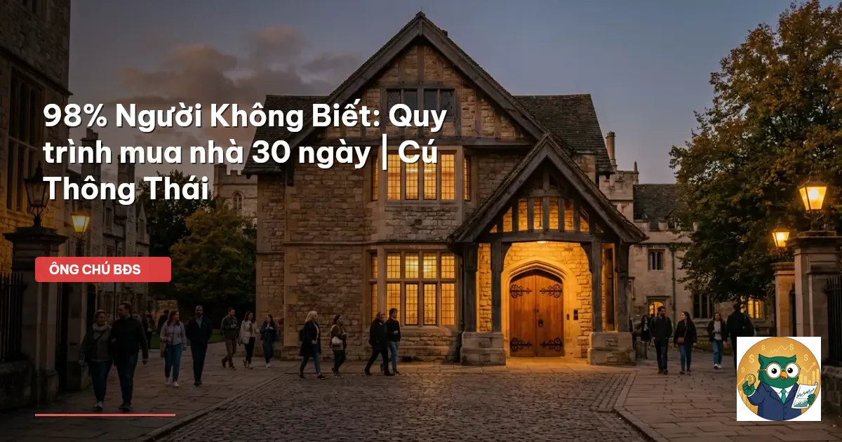 mua nhà 30 ngày