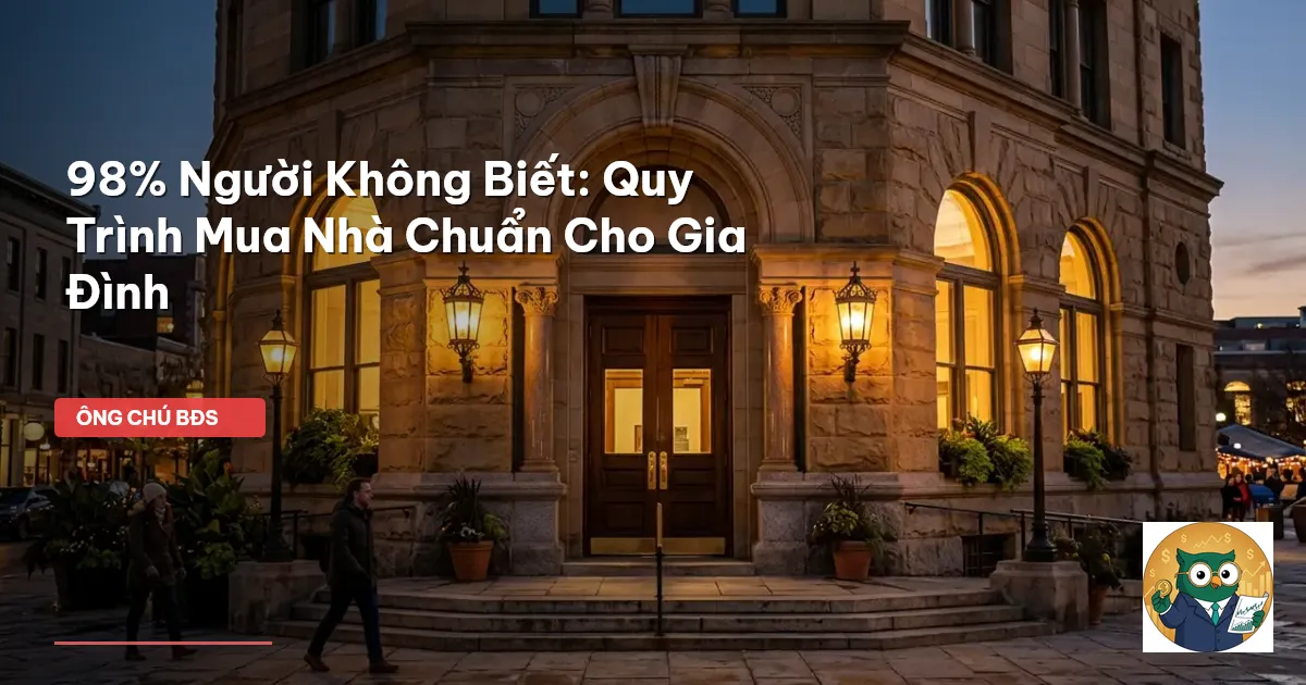 quy trình mua nhà