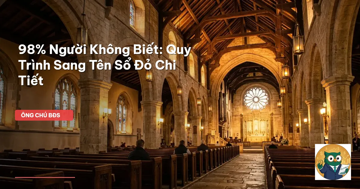 sang tên sổ đỏ